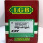 LGB 4127 G Scale Rhaetian Railway (RhB) Cargo Domizil Boxcar w/Plastic Wheels EX/Box