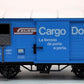 LGB 4127 G Scale Rhaetian Railway (RhB) Cargo Domizil Boxcar w/Plastic Wheels EX/Box