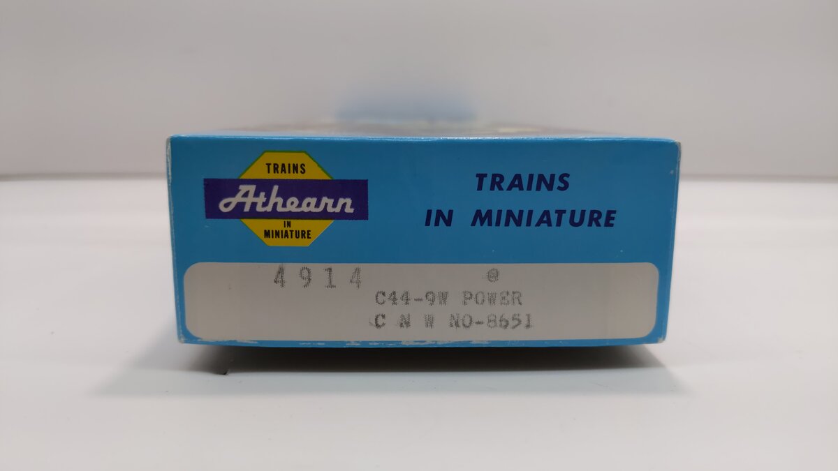 Athearn 4914 HO Scale Chicago & North Western C44-9W Diesel