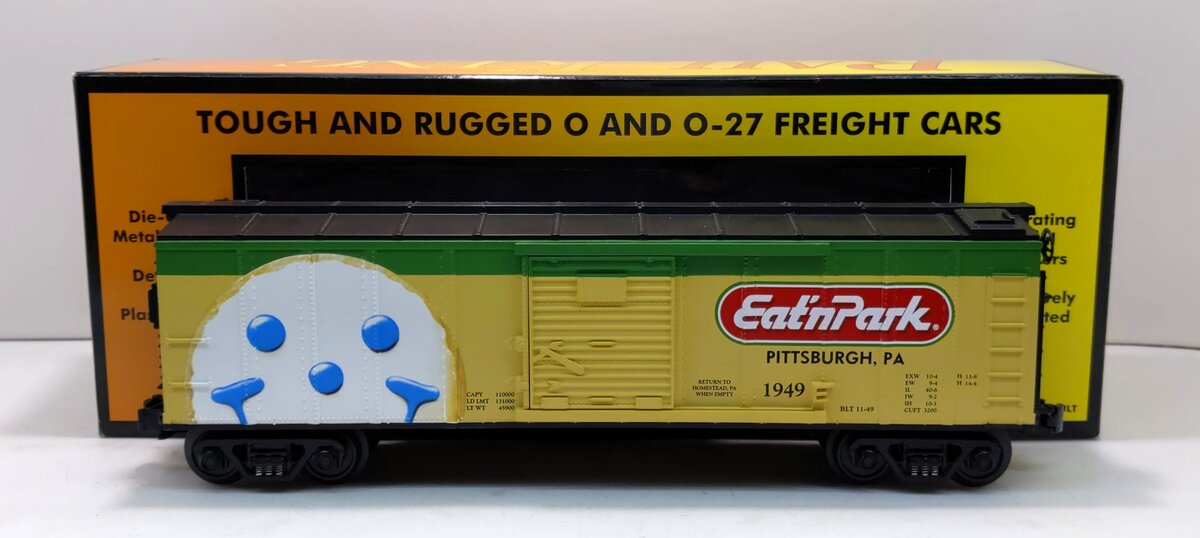 MTH 30-74055 O Gauge Eat'nPark® 1949 Box Car LN/Box
