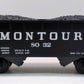 MTH 20-97488 O Montour 2-Bay Offset Hopper w/Coal Load #8032 LN/Box