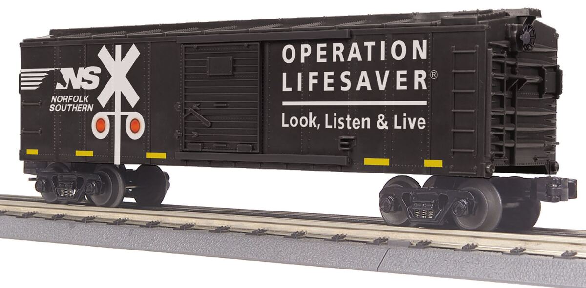 MTH 30-71025 O Norfolk Southern Box Car w/Blinking LEDs