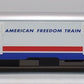 K-Line K4601-30102 O Gauge Freedom Train 18" Aluminum Display Car #102 LN/Box
