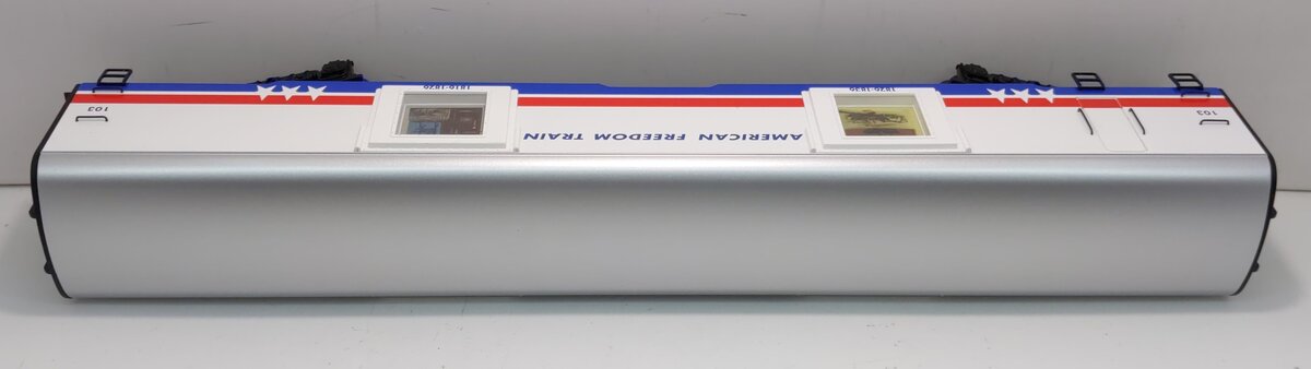 K-Line K4601-30103 O Gauge Freedom Train 18" Aluminum Display Car #103 EX/Box