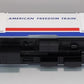 K-Line K4601-30103 O Gauge Freedom Train 18" Aluminum Display Car #103 EX/Box