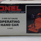 Lionel 6-18401 O Gauge Operating Workmen Hand Car LN/Box
