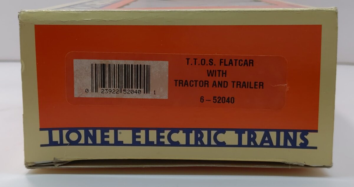 Lionel 6-52040 O Gauge TTOS Grand Trunk Flatcar without Trailer