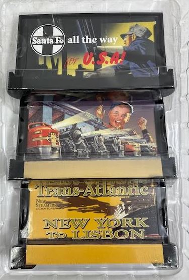 Lionel 6-37826 O Classic Travel Billboard (Set of 3) LN/Box