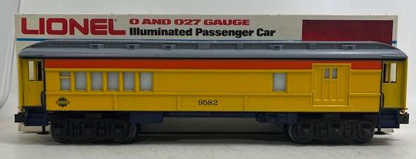 Lionel 6-9582 O Gauge Chessie Steam Special Combination Car #9582 LN/Box