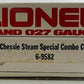 Lionel 6-9582 O Gauge Chessie Steam Special Combination Car #9582 LN/Box