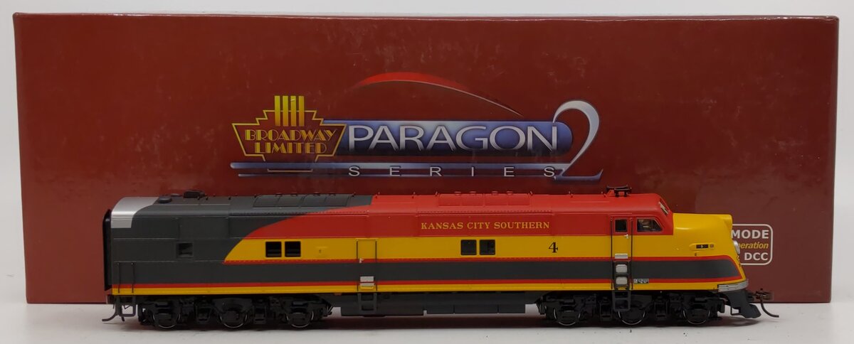 Broadway Limited 2341 HO Scale KCS EMD E6A Diesel Locomotive #4 w/Paragon2