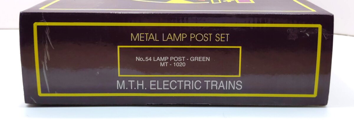 MTH 20-1020 O No.54 Green Lamp Post Set LN/Box
