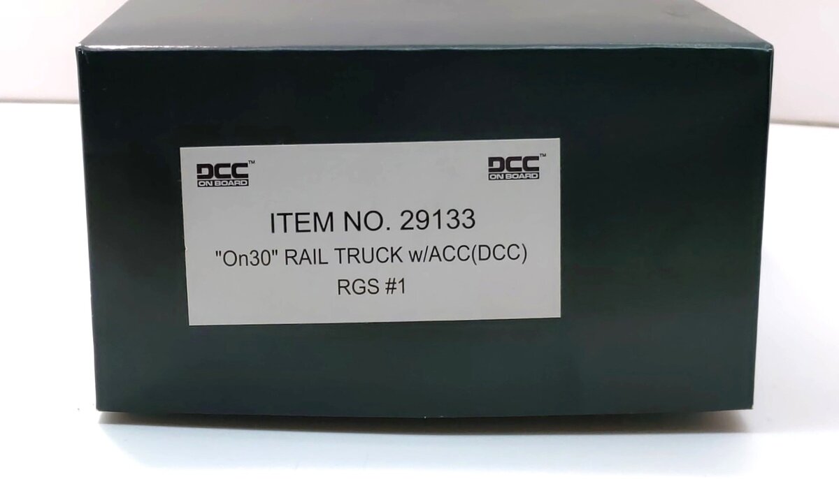 Bachmann 29133 On30 Rio Grande Southern Rail Truck #1 w/DCC MT/Box