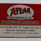 Atlas 20001459 HO Western Maryland 50' Postwar Single Door Boxcar #34001