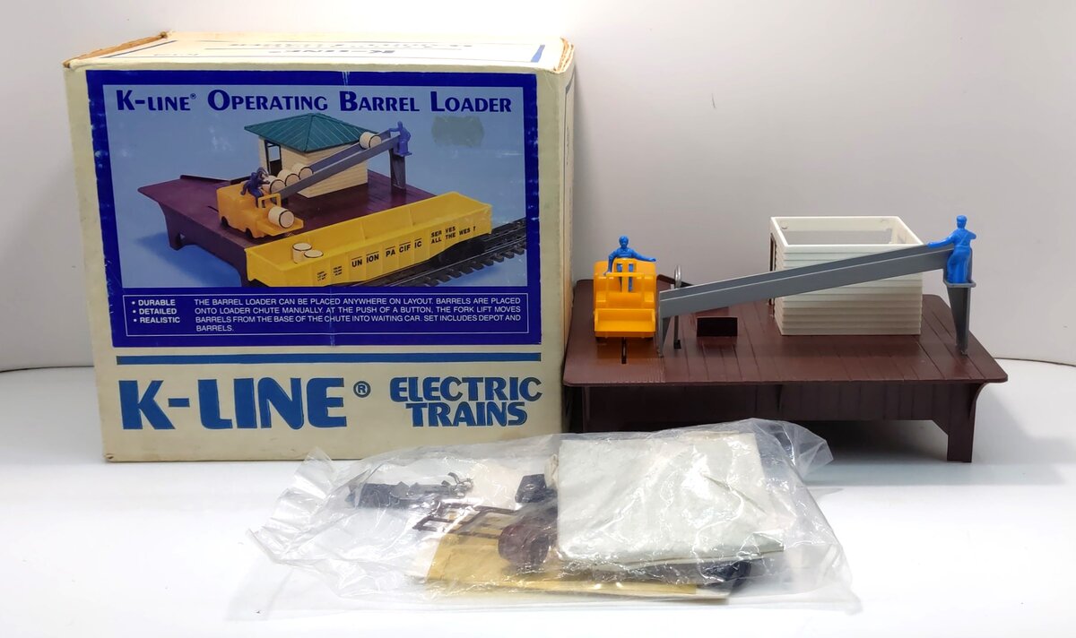 K-Line K124 Operating Barrel Loader LN/Box