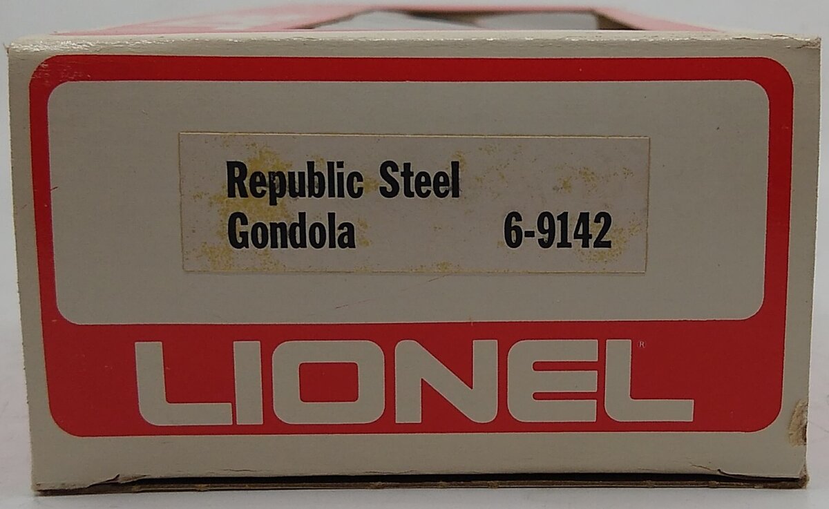 Lionel 6-9142 O Gauge LCCA 1977-1978 Republic Steel Gondola NIB