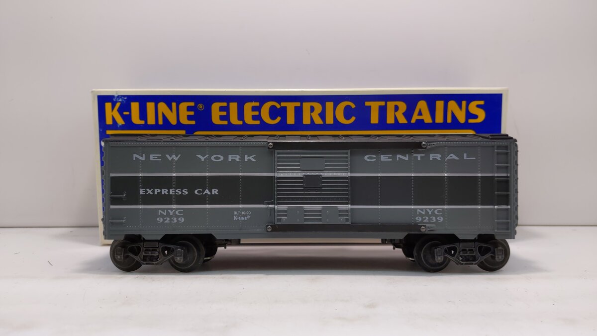 K-Line K71-6450 O Gauge New York Central Express Boxcar #9239 LN/Box