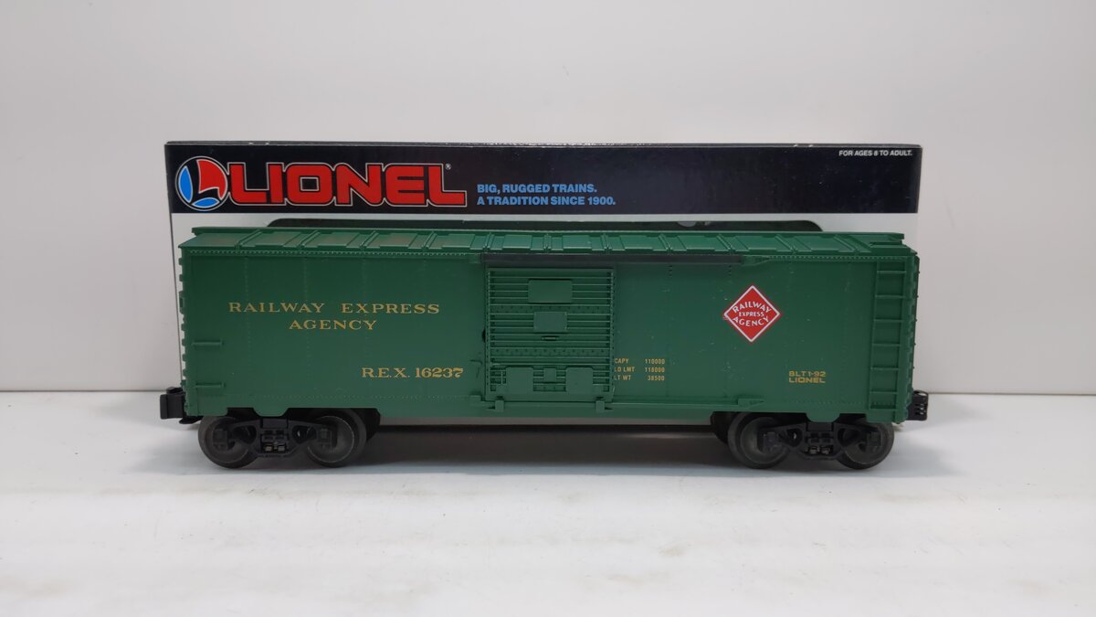 Lionel 6-16237 O Gauge Railway Express Agency Box Car #16237 LN/Box