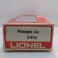 Lionel 6-9132 O Gauge Libbys Crushed Pineapple Vat Car