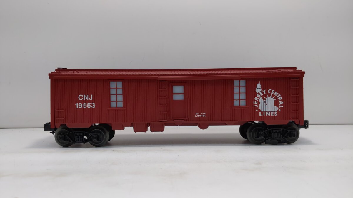 Lionel 6-19653 O Gauge Jersey Central Tool Car LN/Box