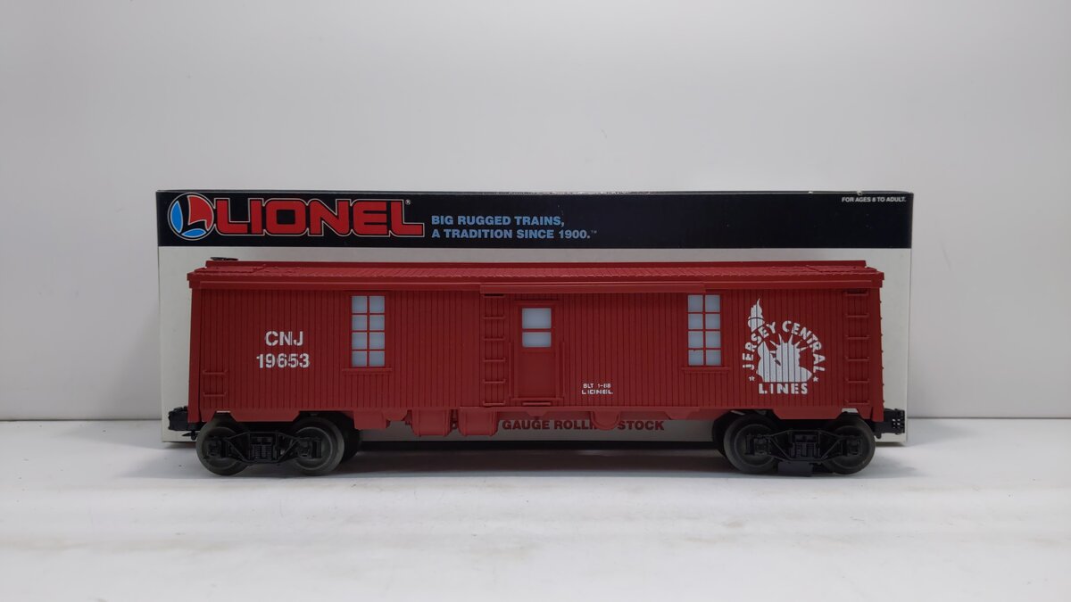 Lionel 6-19653 O Gauge Jersey Central Tool Car EX/Box