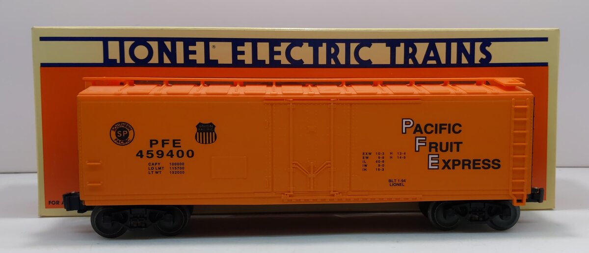 Lionel 6-17305 O Gauge Pacific Fruit Express Standard Reefer #459400 EX/Box