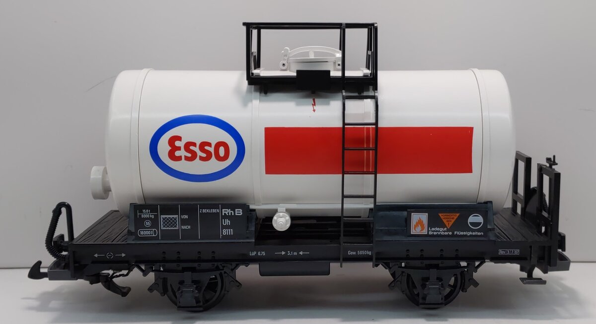 LGB 4040E G Scale Esso Short Single Dome Tank Car NIB