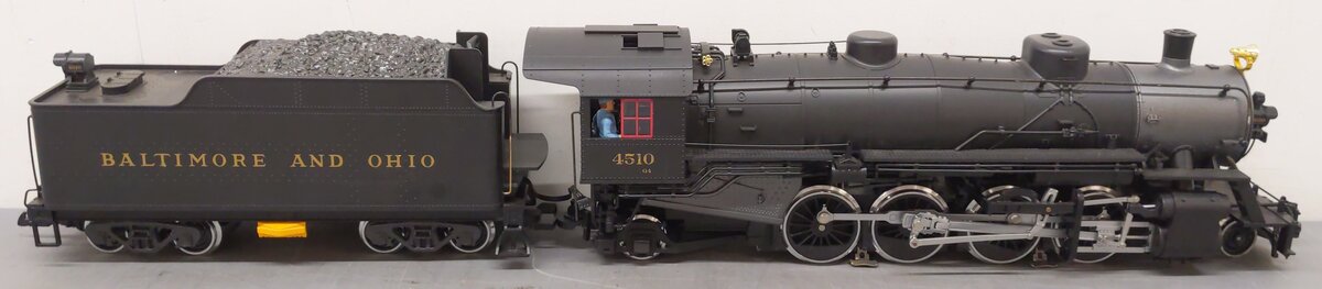 LGB 24872 G Scale Baltimore & Ohio 2-8-2 Mikado Steam Locomotive & Tender #4510 VG/Box