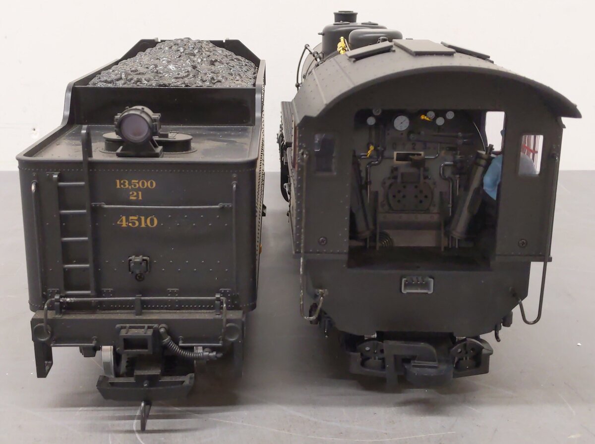 LGB 24872 G Scale Baltimore & Ohio 2-8-2 Mikado Steam Locomotive & Tender #4510 VG/Box