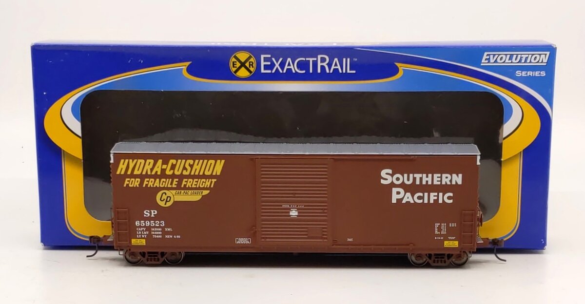 ExactRail EE-1001-9 HO Southern Pacific PC&F 6033 Cu Ft Single Door Car #659523
