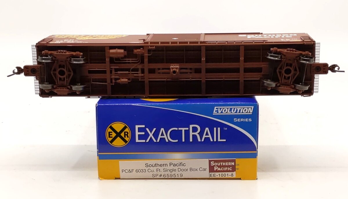 ExactRail EE-1001-8 HO SP PC&F 6033 Cu.Ft. Single Door Boxcar #659519