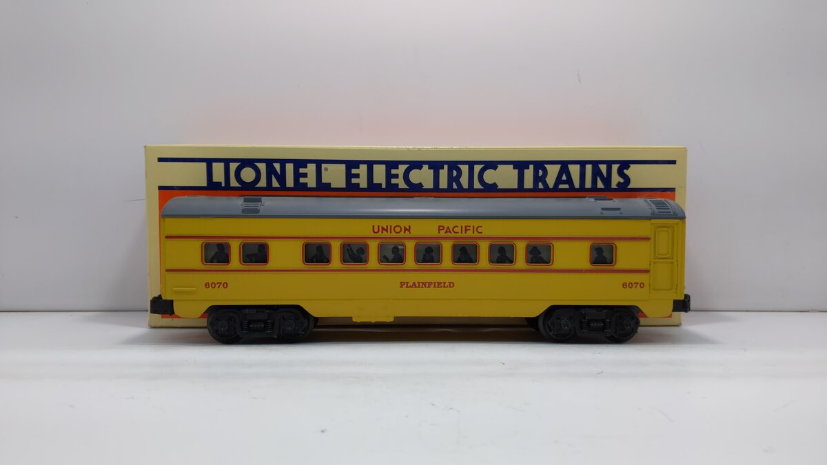 Lionel 6-16070 O Gauge Union Pacific "Plainfield" Pullman Car #6070 NIB