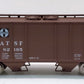 Atlas 17178 HO Santa Fe PS2 Covered Hopper #82195
