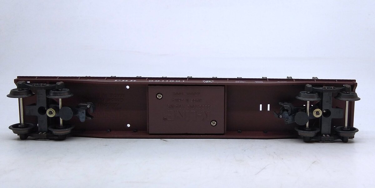 K-Line K691-1891 Pennsylvania Flatcar w/Stakes LN/Box