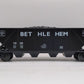 Lionel 6-16454 O Gauge Bethlehem Steel 2-Bay Hopper #1025 LN/Box
