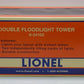 Lionel 6-24103 O 16 Lamp Double Floodlight Tower LN/Box