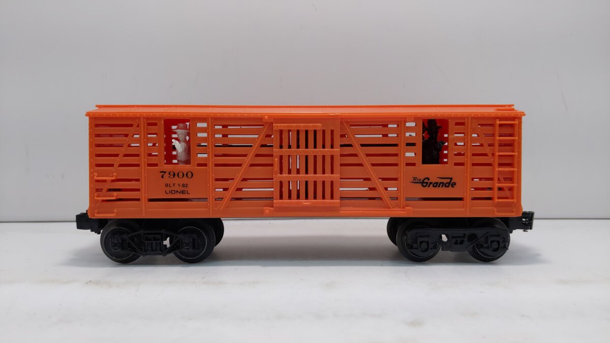 Lionel 6-7900 O Gauge Denver & Rio Grande Western Outlaw Car NIB