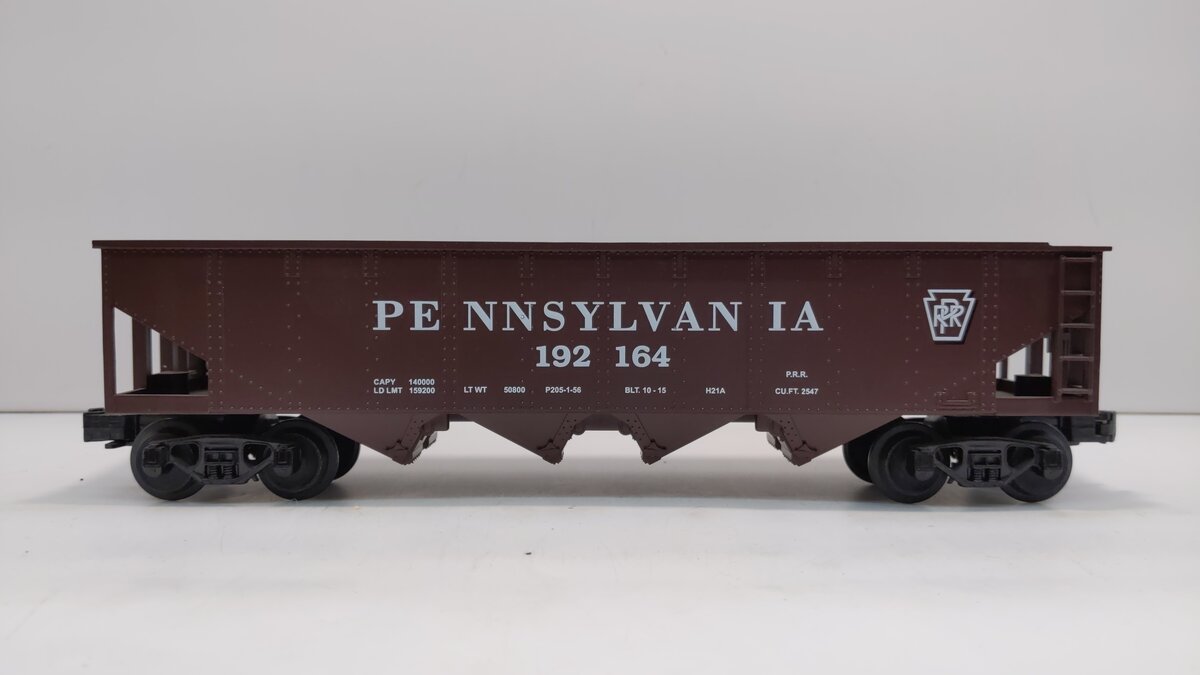 MTH 30-7508 O Gauge Pennsylvania Hopper Car #192164 LN