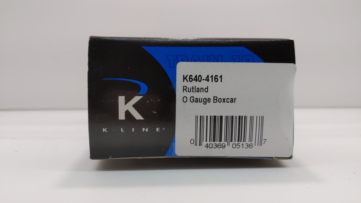 K-Line K640-4161 O Rutland Classic Boxcar #6404161 LN/Box