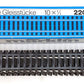 Marklin 2200 HO K Track 7-1/8" Straight Track (Box of 10)