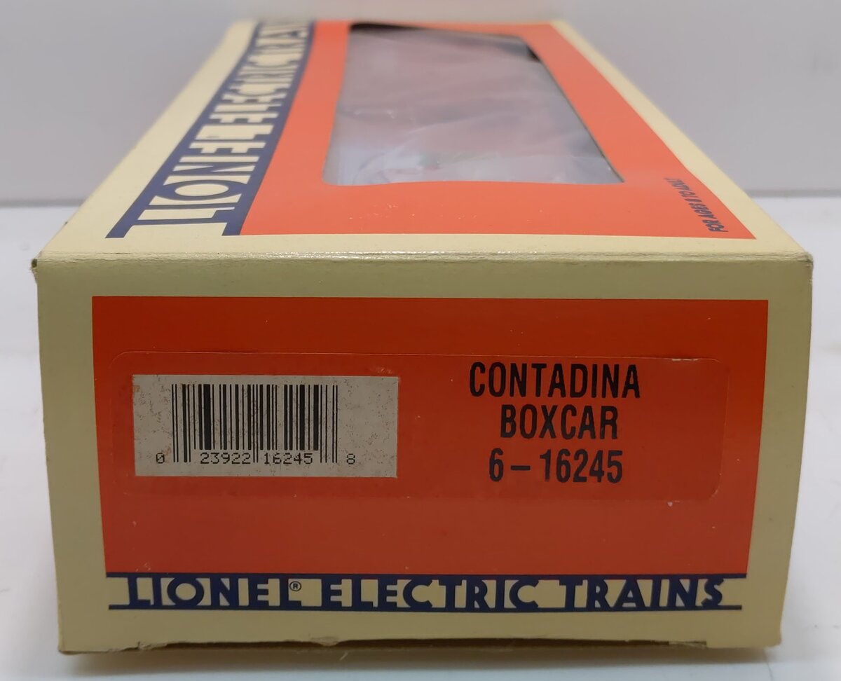 Lionel 6-16245 O Gauge Contadina Boxcar #16245 LN/Box