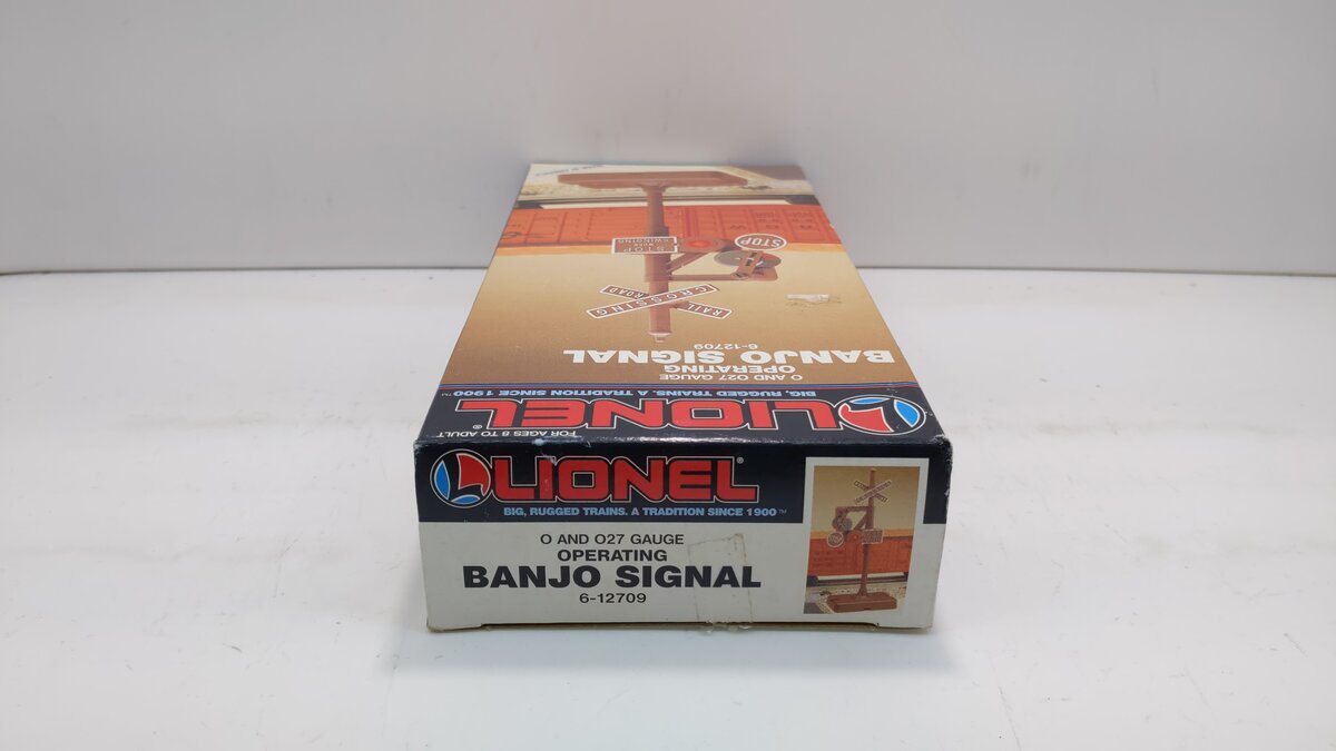 Lionel 6-12709 O Operating Banjo Signal LN/Box