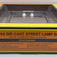 MTH 30-1065 O Scale #64 Dark Green Highway Lamp Set (Pack of 2) LN/Box