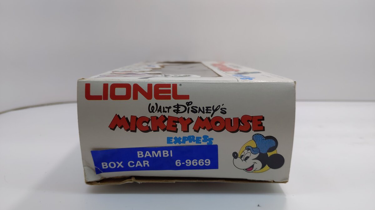 Lionel 6-9669 O Gauge Disney Bambi Hi-Cube Boxcar #9669 NIB