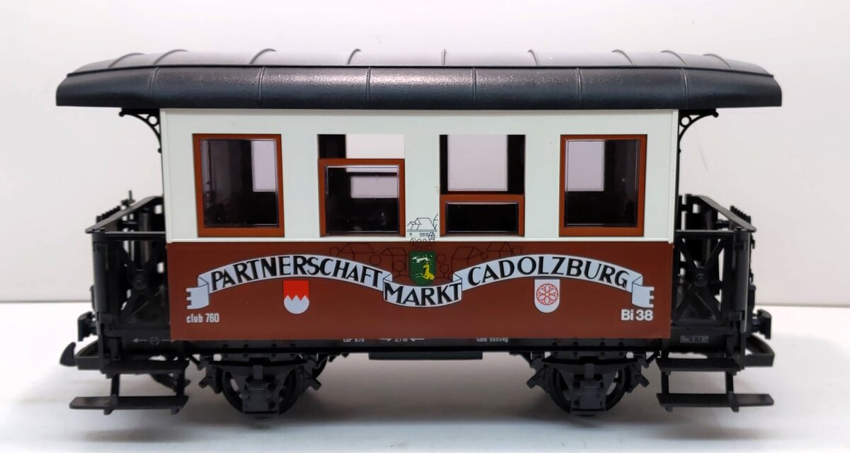 LGB 3207 G Scale Cadolzburg Market Passenger Car EX
