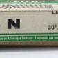 LGB 1215 G Scale Brass Left Hand Electric Switch/Turnout LN/Box