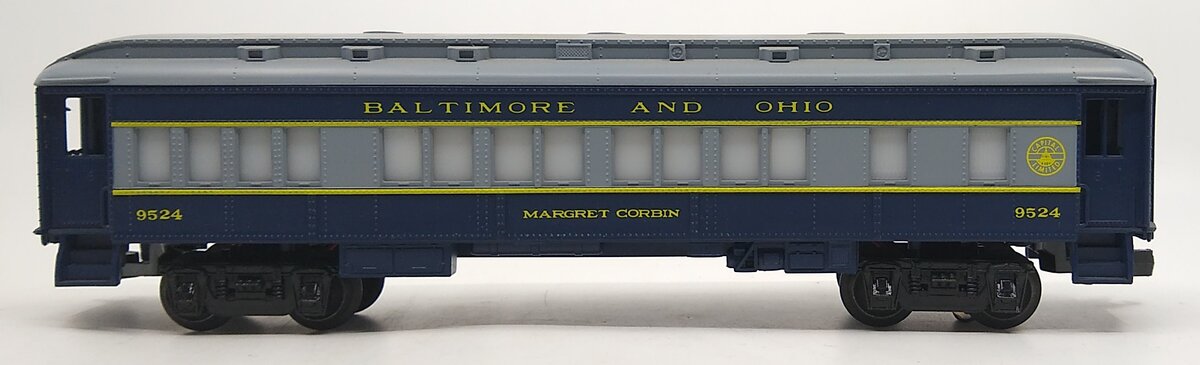 Lionel 6-9524 O Gauge Baltimore & Ohio "Margaret Corbin" Passenger Car EX
