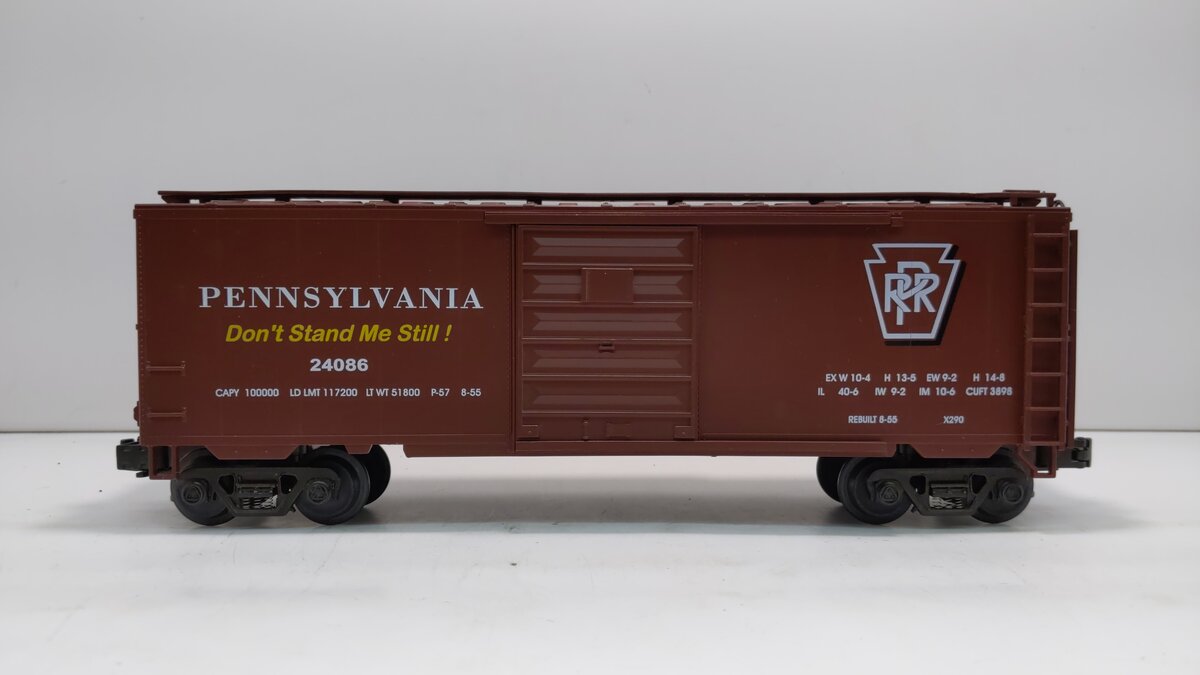 MTH 20-9302 O Gauge Pennsylvania Merchandise Service Boxcar #24086 LN/Box
