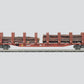 Marklin 47711 HO Flatcar w/Stakes & Log Load LN/Box