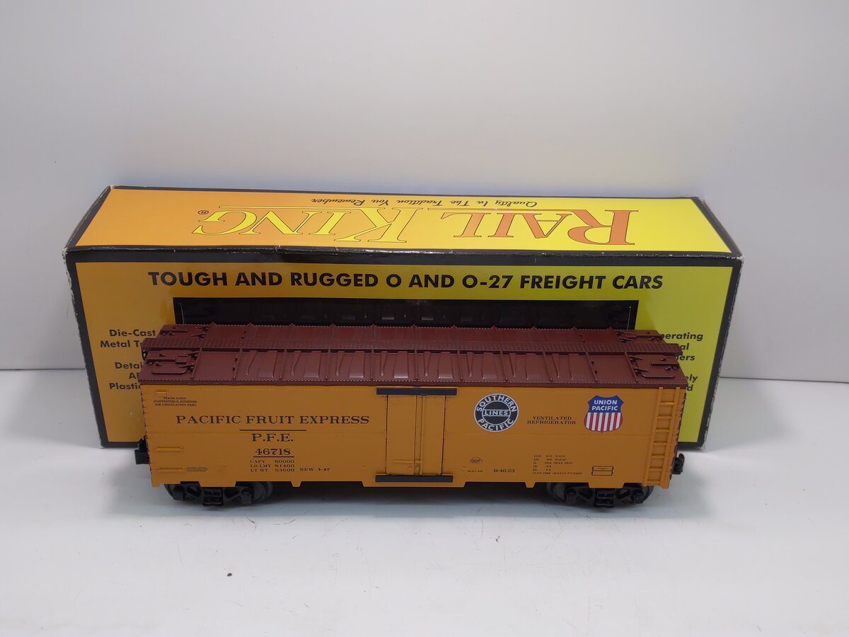 MTH 30-1583C O Modern Pacific Fruit Express Reefer Car #46718 LN/Box